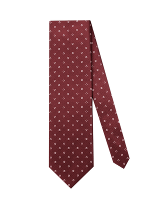 RED W/ WHITE DOTS