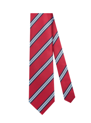 RED W/ BLUE-WHITE STRIPE - Adam Lusso